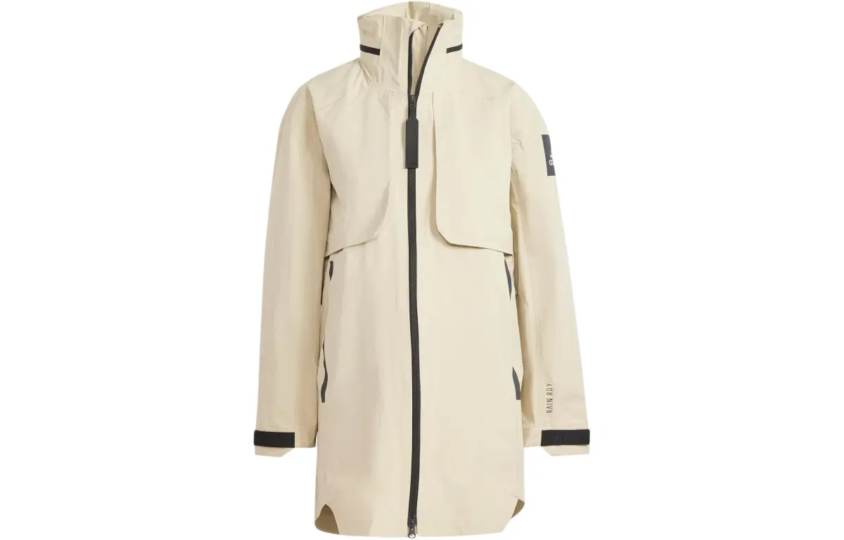 Adidas Myshelter Rain.Rdy Parka Jackets & Coats Women's Grassland Brown
