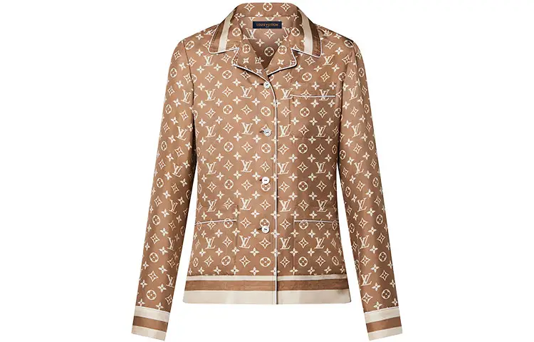 LOUIS VUITTON SS23 Shirt Women's Umber