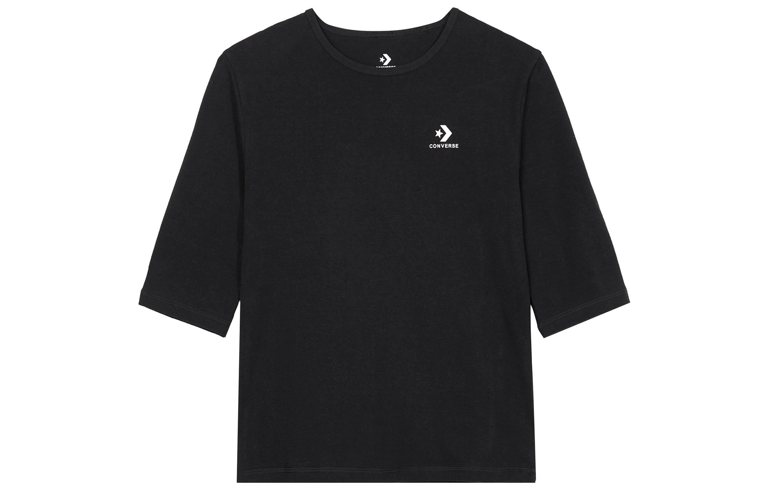 Женская футболка Converse Logo (черная)