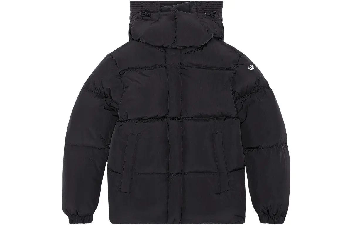 DIESEL Jackets Women's Black Detachable Hood Moderate Other