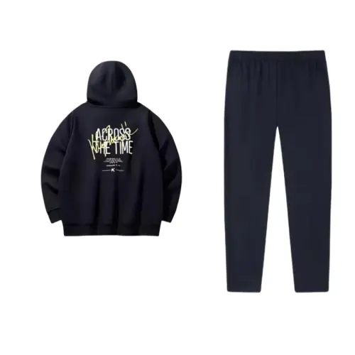 ANTA Sweatshirt Sets Men's Hooded Moderate