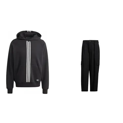 Adidas Originals Sweatshirt Set Unisex Black