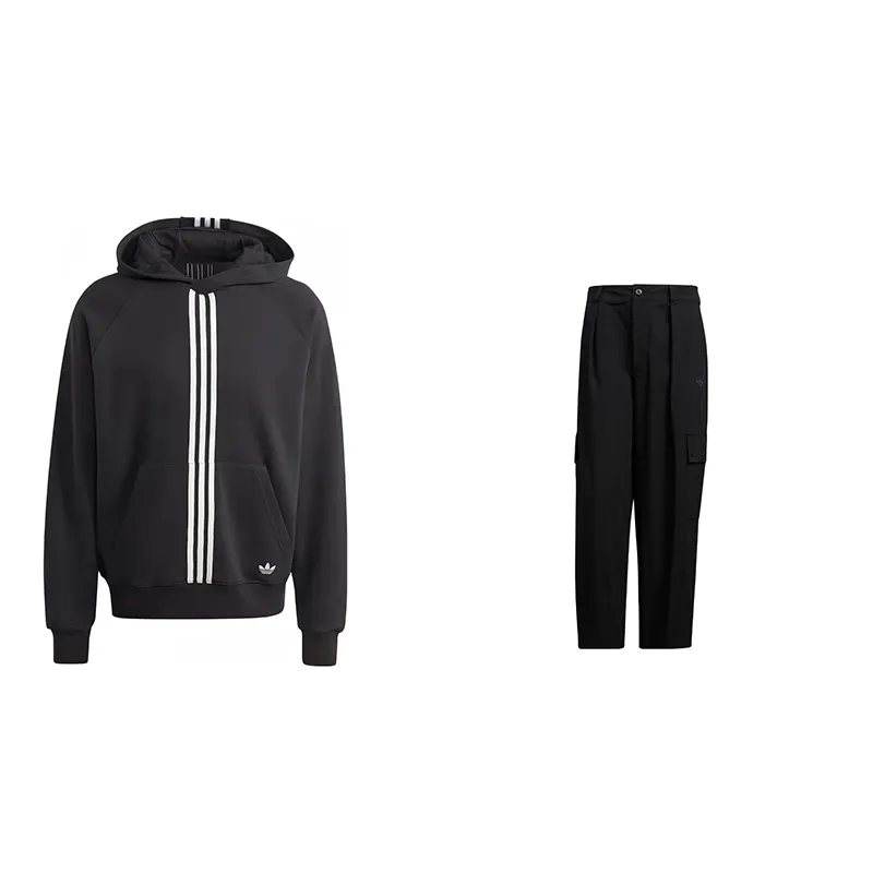Adidas Originals Sweatshirt Set Unisex Black