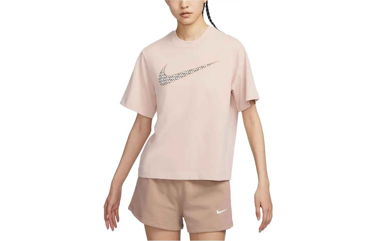 Nike T Shirt Women's Dune White