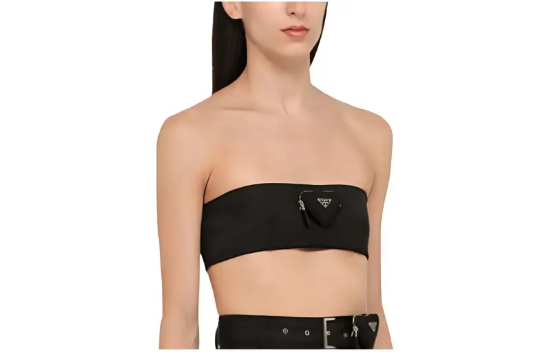 PRADA FW23 Strapless Top Women's Black