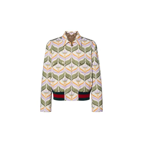 GUCCI X Adidas Trefoil Print Jacket