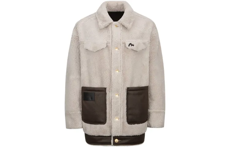 EVISU Jackets & Coats Women's Bone/Black
