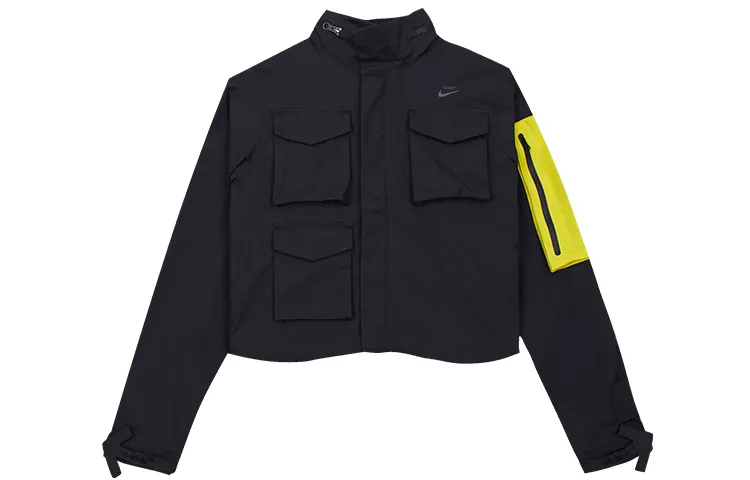 Nike Jacket Women's Black Yellow