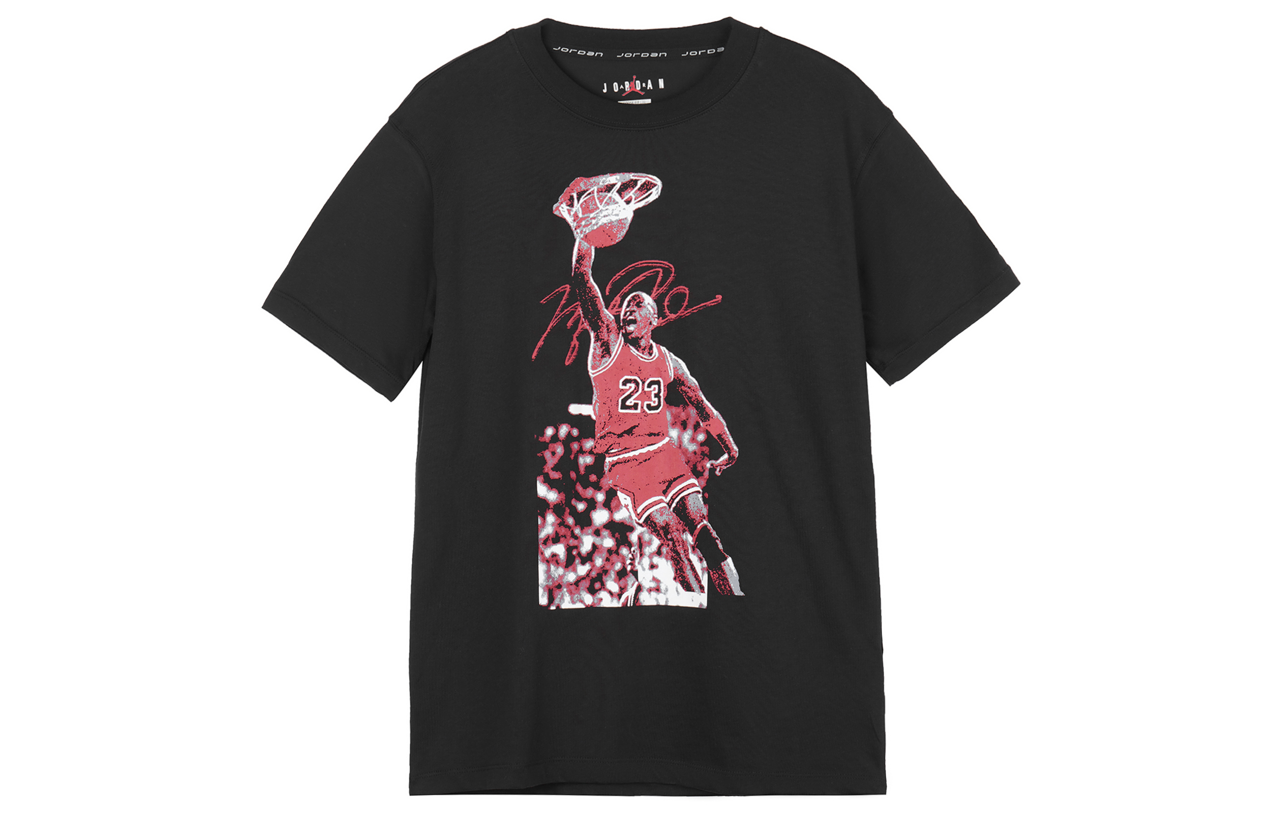Женская футболка Jordan (черная)