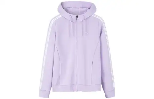 ANTA Variety Training Collection Sweatshirts Women's Purple Hooded Moderate Regular