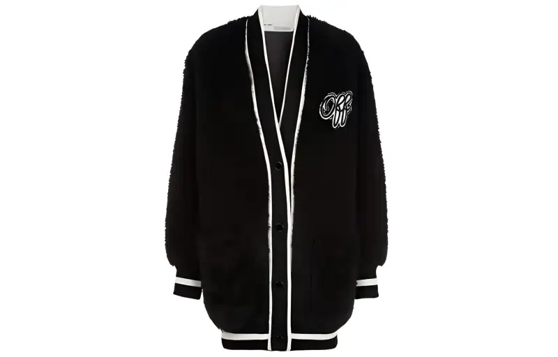OFF WHITE SS20 Jackets Women's Black V Neck Moderate Other