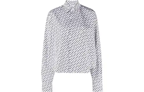Vetements Logo print Cotton Shirt