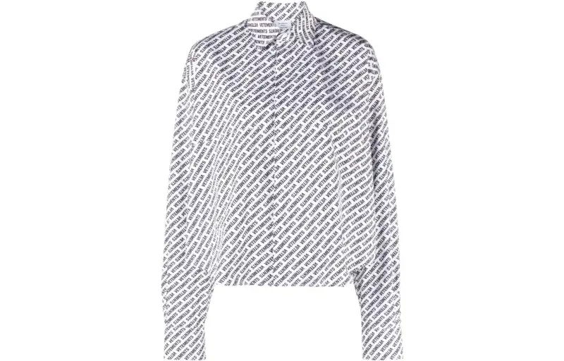 Vetements Logo print Cotton Shirt