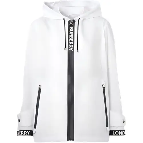 Burberry Jackets & Coats Women's Bright White