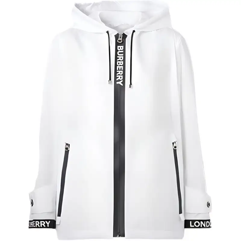 Burberry Jackets & Coats Women's Bright White