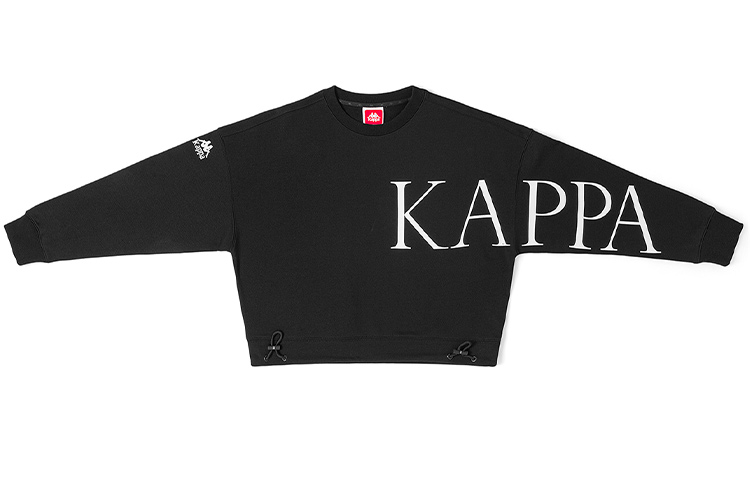 Женское худи Kappa (черные)