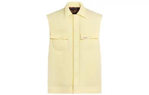 LOUIS VUITTON Fleece Lined Sleeveless Jacket