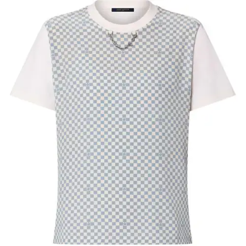 LOUIS VUITTON Damier Front T-Shirt