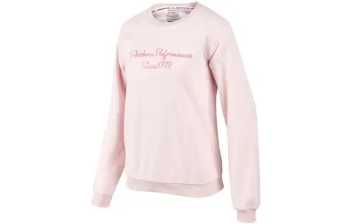 Skechers Sweatshirt Women's Gray Pink