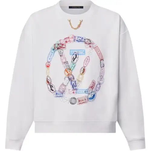 LOUIS VUITTON Sweatshirt Women's White