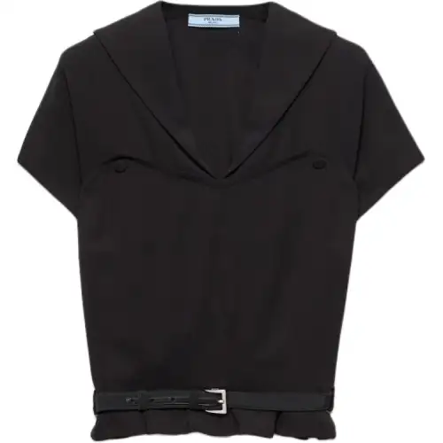 PRADA Sablé Top