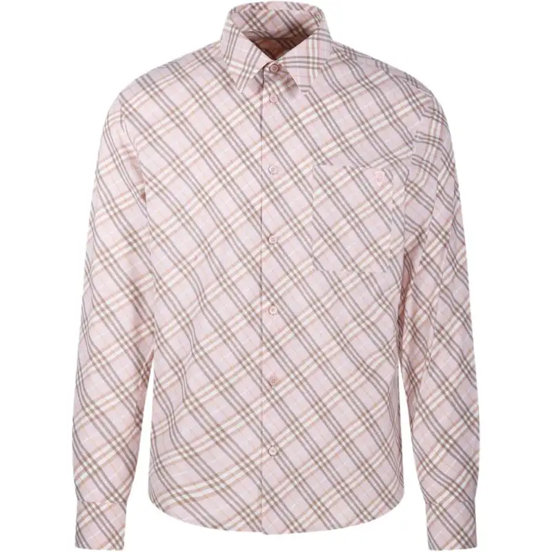 Burberry Long Sleeved Checked Shirt