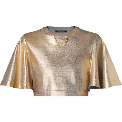 LOUIS VUITTON T Shirt Women's Gold