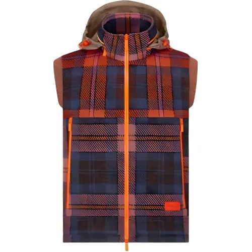 DIOR Vests Men's Multicolor Hooded Non Detachable Moderate Other