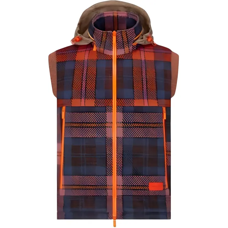 DIOR Vests Men's Multicolor Hooded Non Detachable Moderate Other