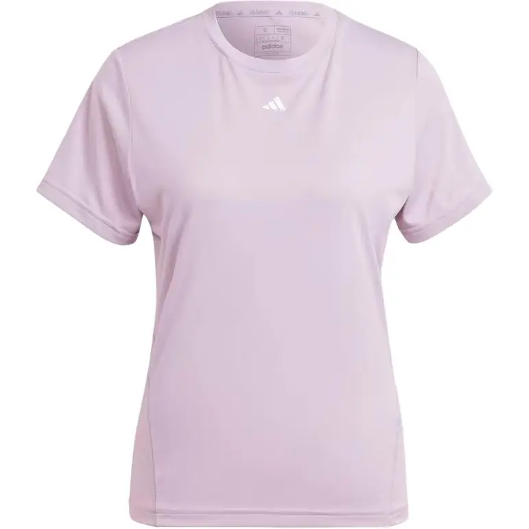 Adidas T-Shirts Women's Purple Crew Neck Moderate Other