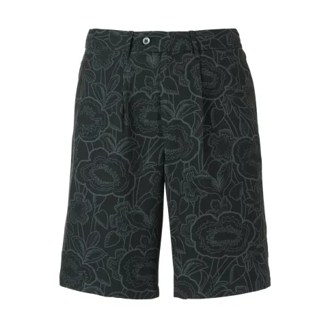 Onitsuka Tiger PRINTED Casual Shorts Men's Black/Ecru