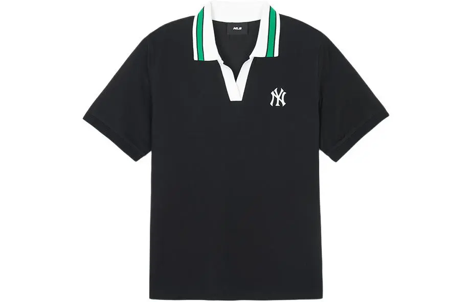 MLB New York Yankees Polo Shirts Women's Black Moderate
