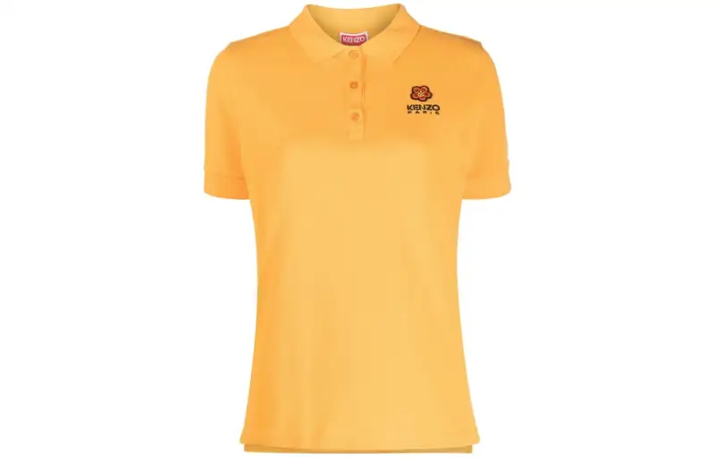 KENZO Logo Embroidered Short Sleeved Polo Shirt