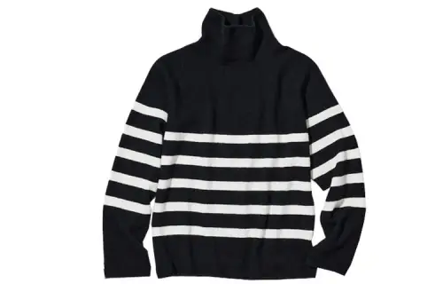 UNIQLO Knitwear Women's Black Turtleneck Moderate Other