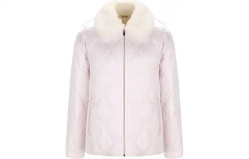 MIU MIU Jackets Women's Pink Lapel Moderate