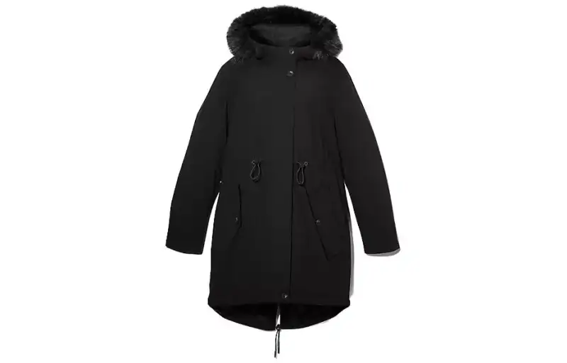 Timberland Mt. Kelsey High Pile Fleece Lined Parka Jackets & Coats Women's Black