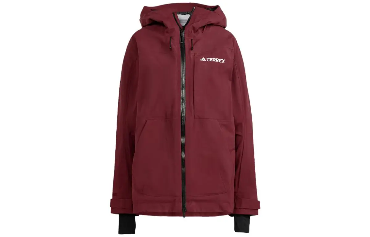 Adidas Free Shipping With AdiClub Terrex Techrock 3L Post-Consumer Nylon RAIN.RDY Jacket