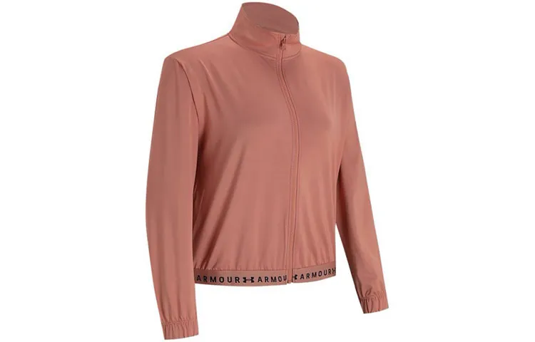 Under Armour Jackets Women's Red Stand Collar Moderate Other