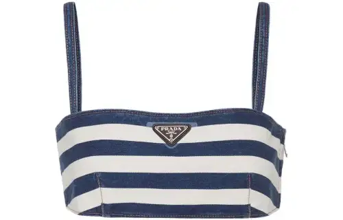 PRADA Camisoles Women's Blue Moderate