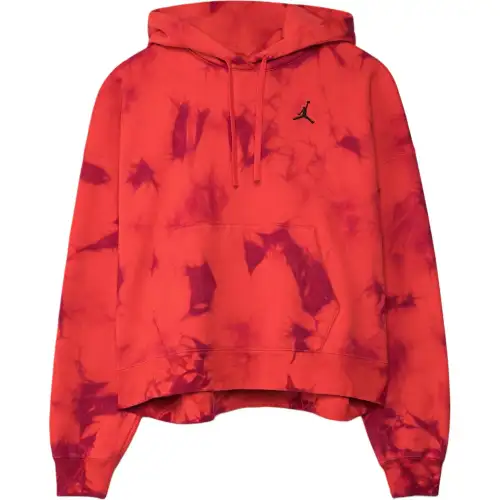 Jordan Sweatshirts Women's Red Hooded Moderate Regular