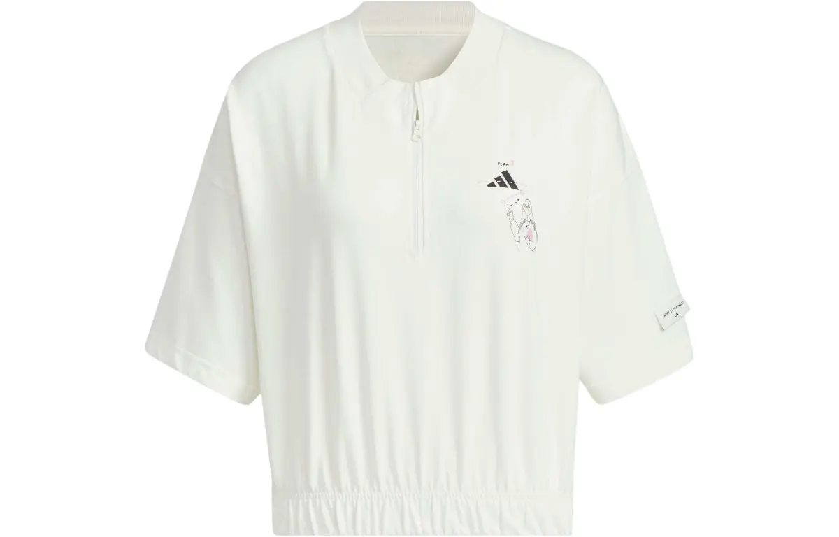 Adidas T Shirt Women's Jade White