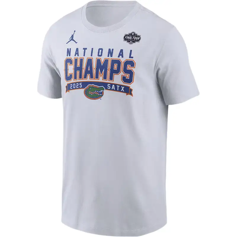 Jordan Florida Men's Team Men's Jordan College National Champs T Shirt