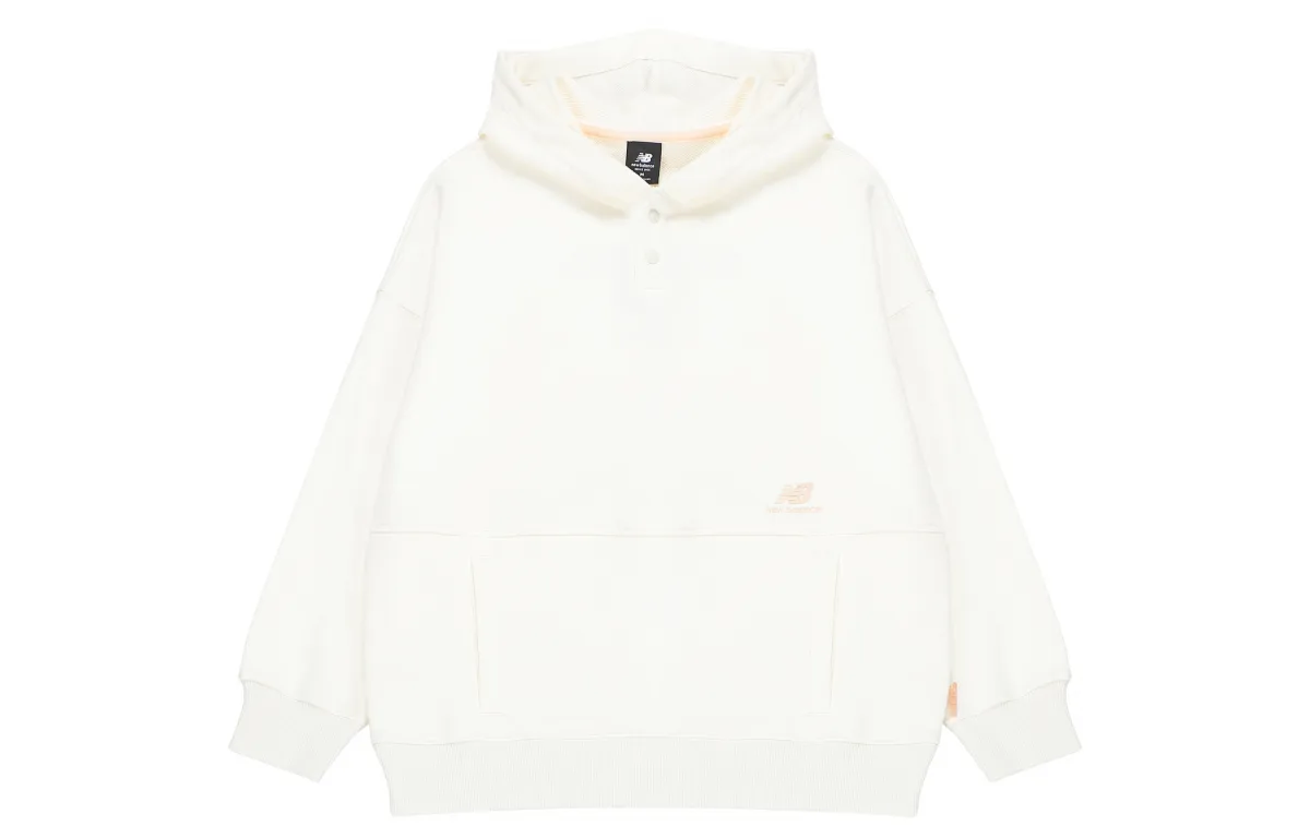 New Balance Sweatshirt Fall Winter Women's White