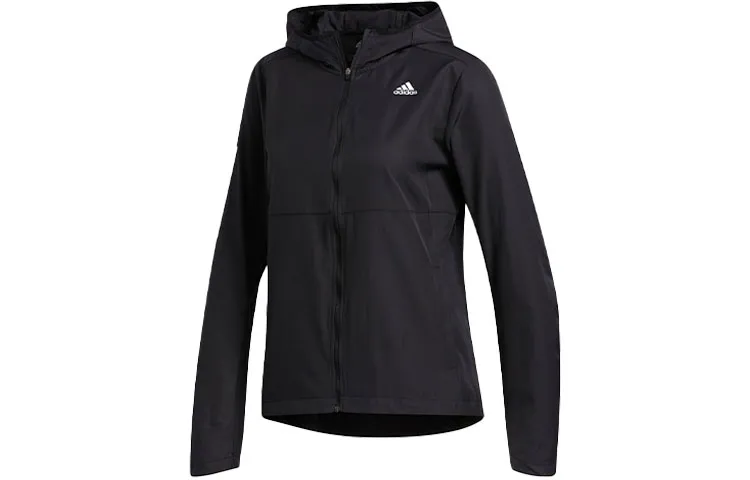 Adidas Jackets Women's Black Hooded Moderate Other