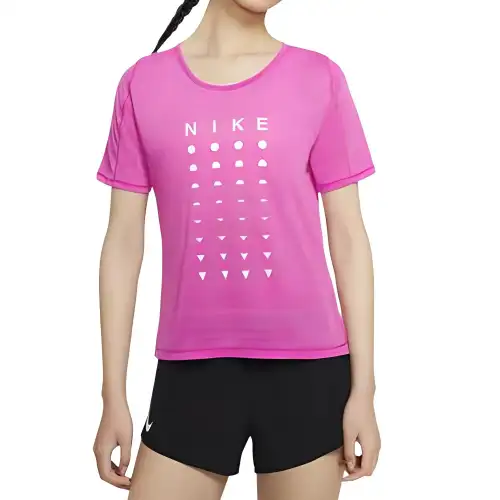 Nike T Shirt Women's Peach Pink