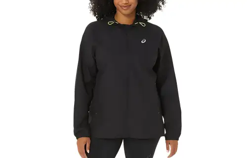 ASICS PRLYTE Jackets Women's Black Hooded Moderate Other