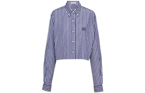 【Previous Season】striped poplin shirt
