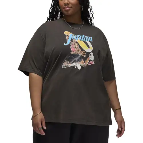 JORDAN Women's Graphic Girlfriend T-Shirt Plus Size