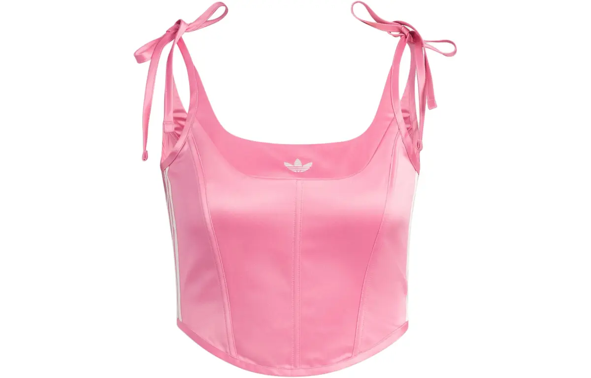 Adidas Originals 3 Stripes ADICOLOR 3 STRIPES CORSET Camisole Women's Ballet Pink