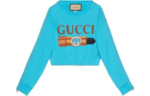 GUCCI SS23 Sweatshirt Women's Blue
